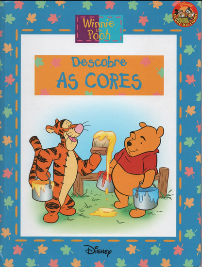 Livro - Winnie the Pooh Descobre as cores de Walt Disney - USADO