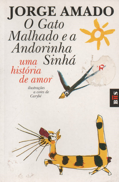 Livro - O Gato Malhado e a Andorinha Sinhá Uma história de amor (Livro de Bolso) de Jorge Amado - USADO