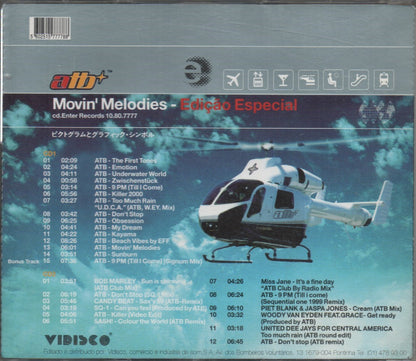 CD (edição especial) - ATB – Movin' Melodies - USADO