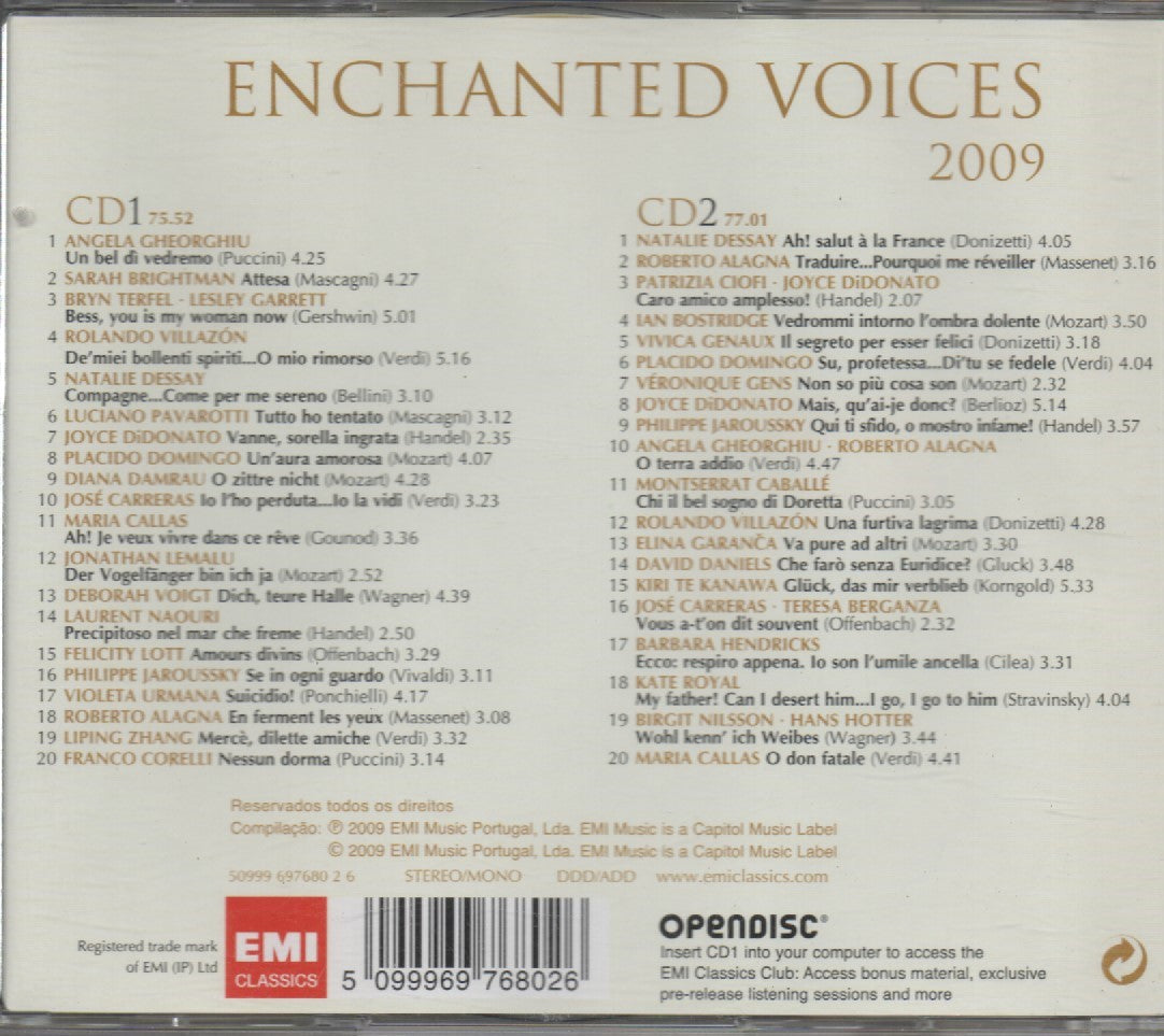 CD - Enchanted Voices - USADO
