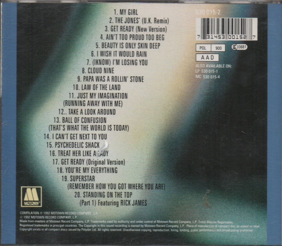 CD - The Temptations – Motown's Greatest Hits - USADO