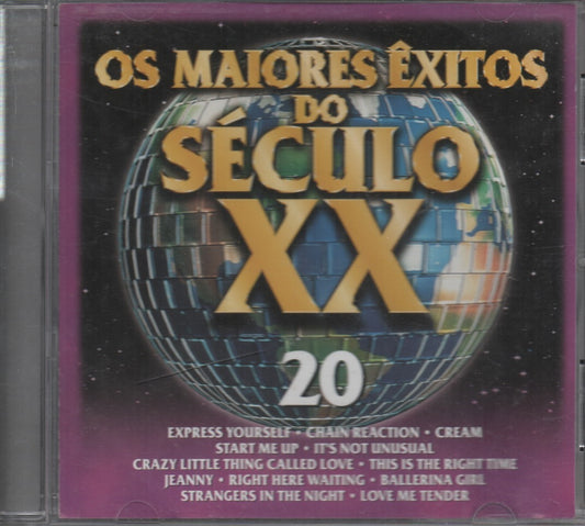 CD - Unknown Artist – Os Maiores Êxitos Do Século XX - CD 20