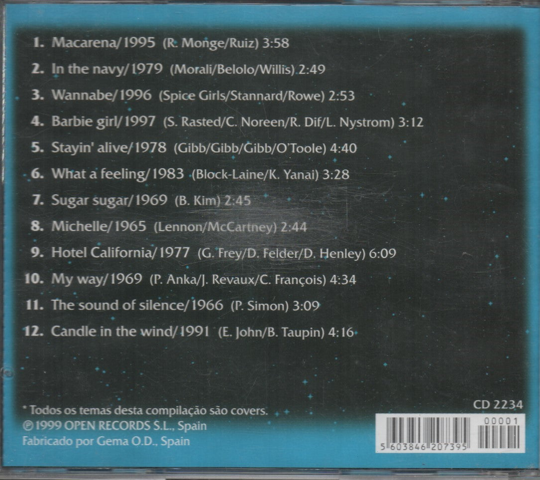 CD - Unknown Artist – Os Maiores Êxitos Do Século XX - CD 1 - USADO