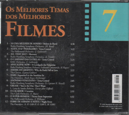 CD - Various – Os Melhores Temas Dos Melhores Filmes 7 - USADO