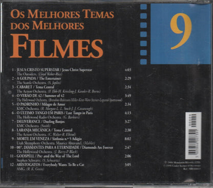 CD - Various – Os Melhores Temas Dos Melhores Filmes 9 - USADO