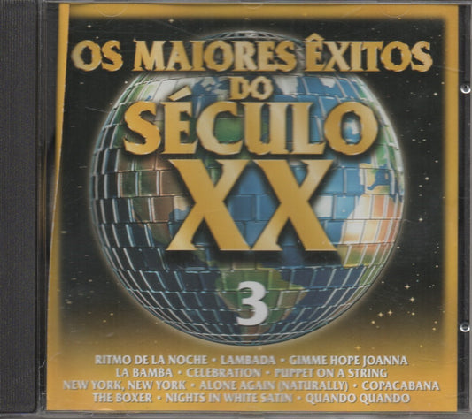 CD - Unknown Artist – Os Maiores Êxitos Do Século XX - CD 3