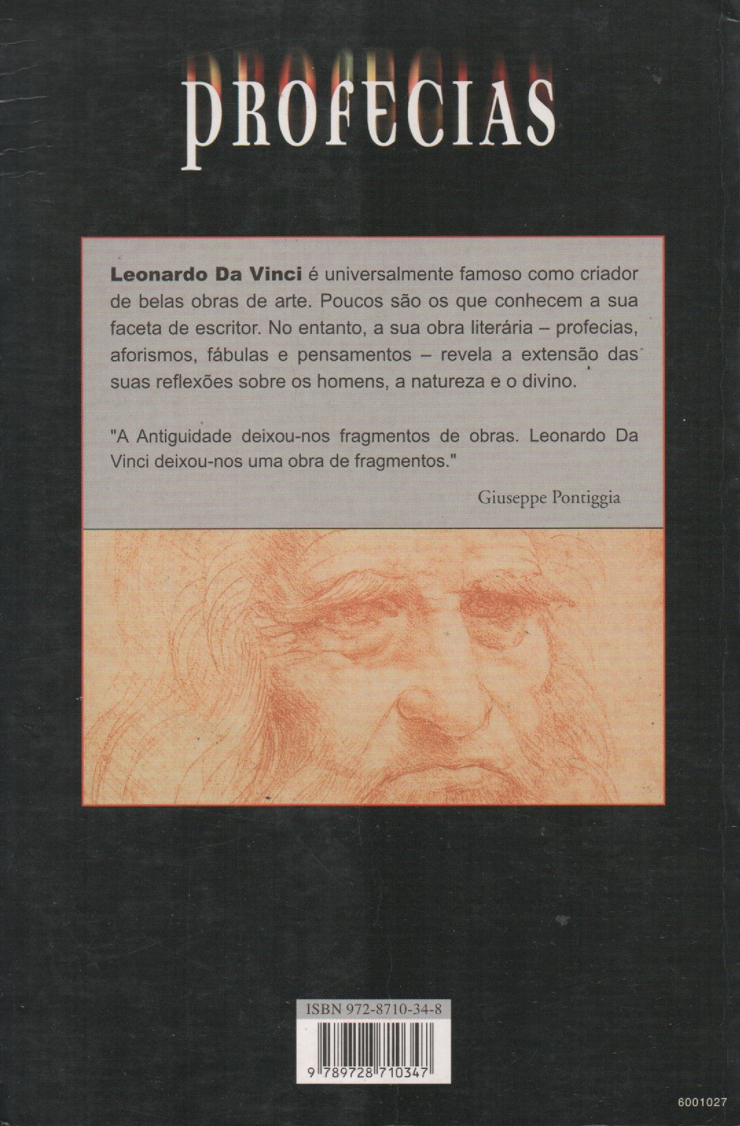 LIVRO - Profecias de Leonardo da Vinci - USADO