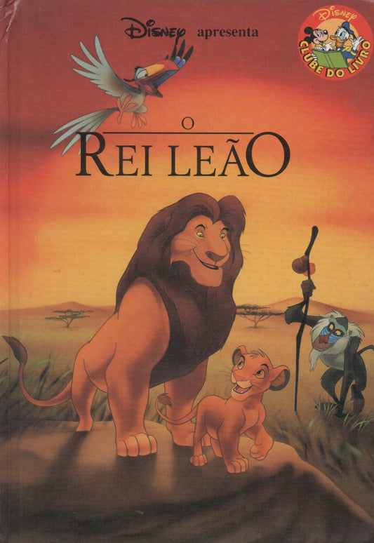 LIVRO - O Rei Leão de Disney - USADO