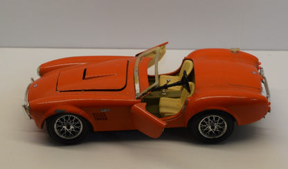 Bburago Ford AC Cobra 427 1965  Orange 1/24 - usado