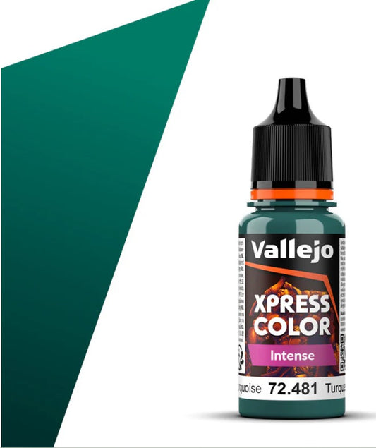 Vallejo 18mm Xpress Color Heretic Turquoise