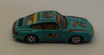 Motorsport Porsche 911 magnetizador azul verde diablo nr10 1/64