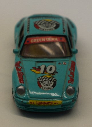 Motorsport Porsche 911 magnetizador azul verde diablo nr10 1/64