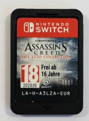 SWITCH Assassins Creed The Ezio Collection (3 Spiele) (Cartridge) – USADO