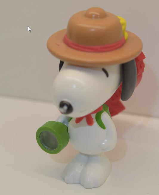Snoopy Camper McDonalds Happy Meal Toy With Flash Light Peanuts 2018