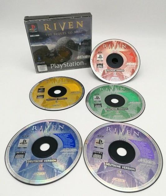 PS1 RIVEL THE SEQUEL TO MYST (5 DISC) - USADO
