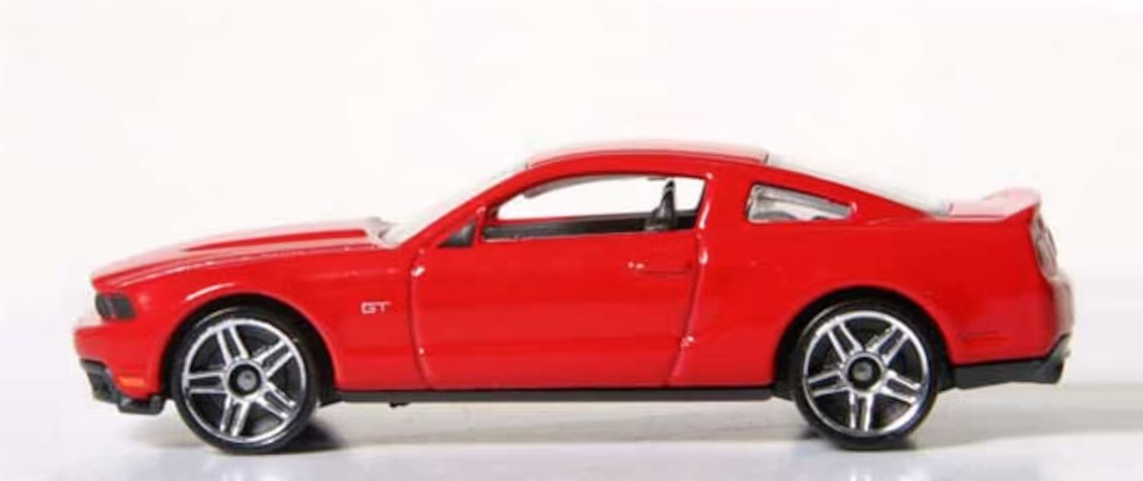 2010 ´09 2010 Ford Mustang GT RED HOT WHEELS (LOOSE)