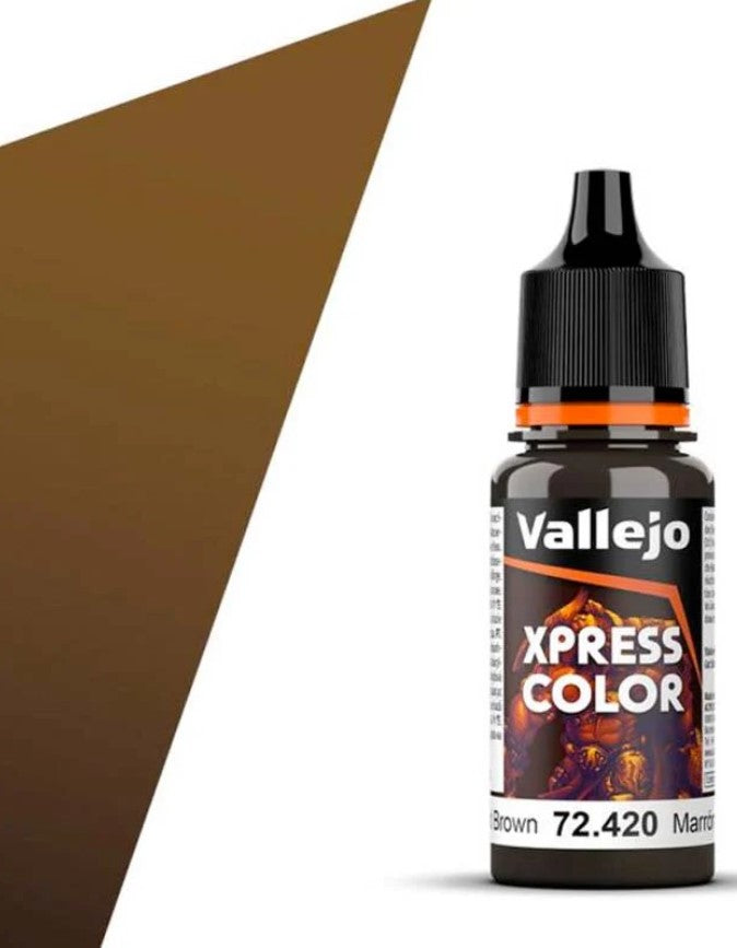 Vallejo 18mm Xpress Color 156 Wasteland Brown