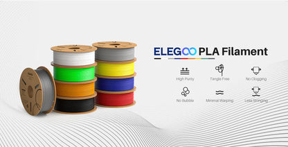 3dprint Filament -Elegoo  RAPID PLA+ White, 1.75mm / 1000g