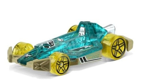 Hot Wheels Harrow Dynamic DVC09 Clear Aqua 2017 - Loose - Usado