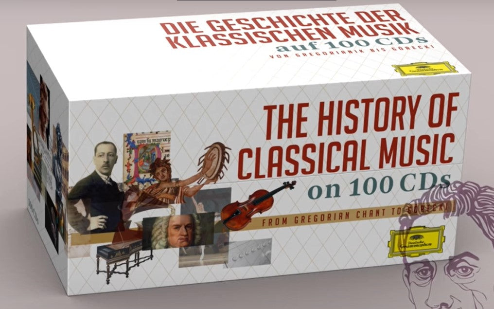CD History of Classical Music on 100 CD's: History of Classical Music on 100 CD's - usado