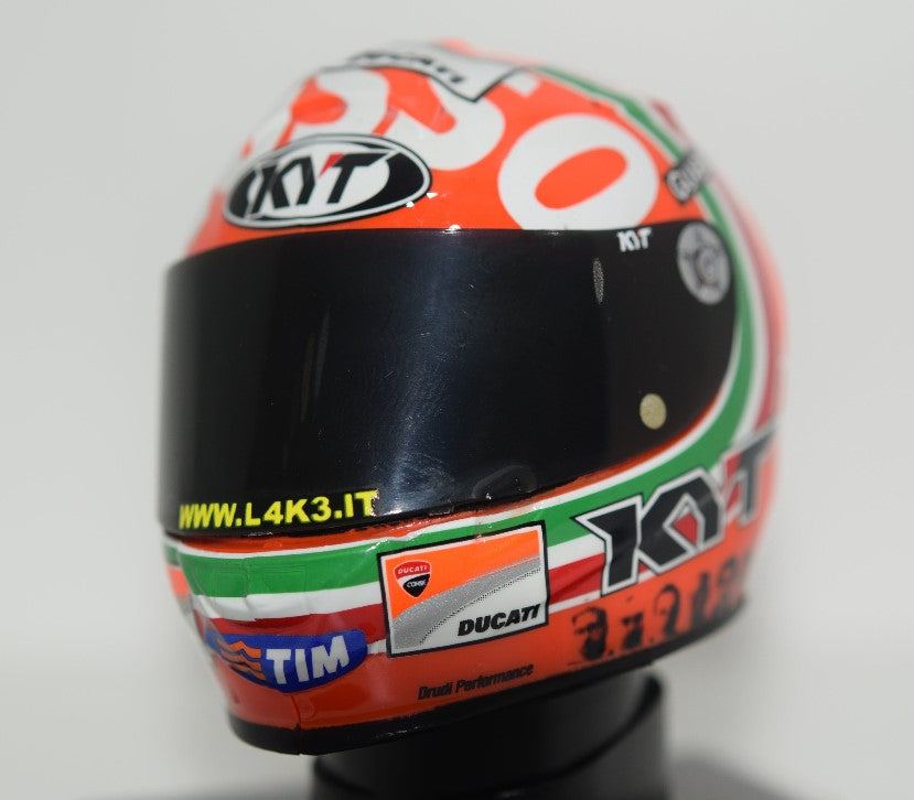 Helmet MOTOGP KYT Andrea Lanone Mugello 2015 by Drudi Performance (altaya)
