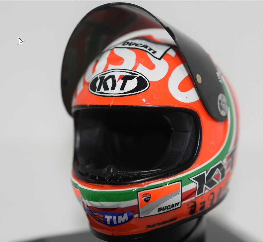 Helmet MOTOGP KYT Andrea Lanone Mugello 2015 by Drudi Performance (altaya)
