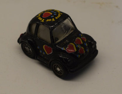 Diecast Volkswagen Beetle Black Kintoy - usado