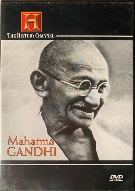 DVD The History Channel MAHATMA GANDHI - USADO