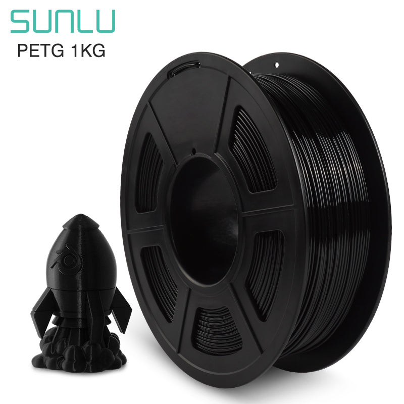 3dprint Filament SUNLU PETG - Black 1,75mm - 1kg