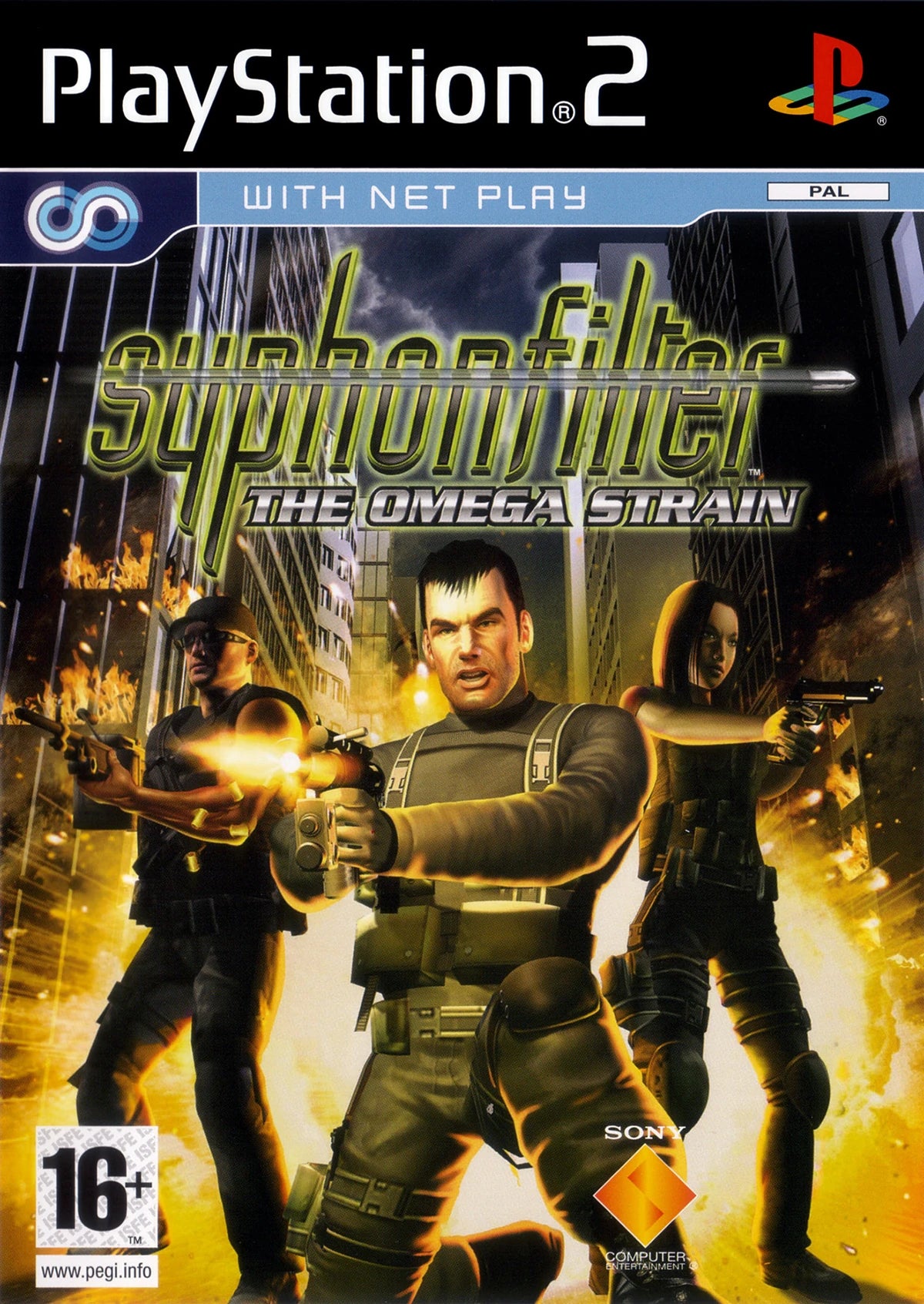 PS2 - Syphonfilter The Omega Strain - Usado