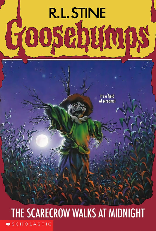Livro The Scarecrow Walks at Midnight (USA PRINT 1994) (Goosebumps #20) R.L. Stine - usado