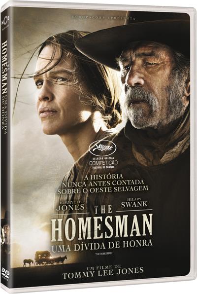 DVD -  The Homesman Uma Dívida de Honra - Usado