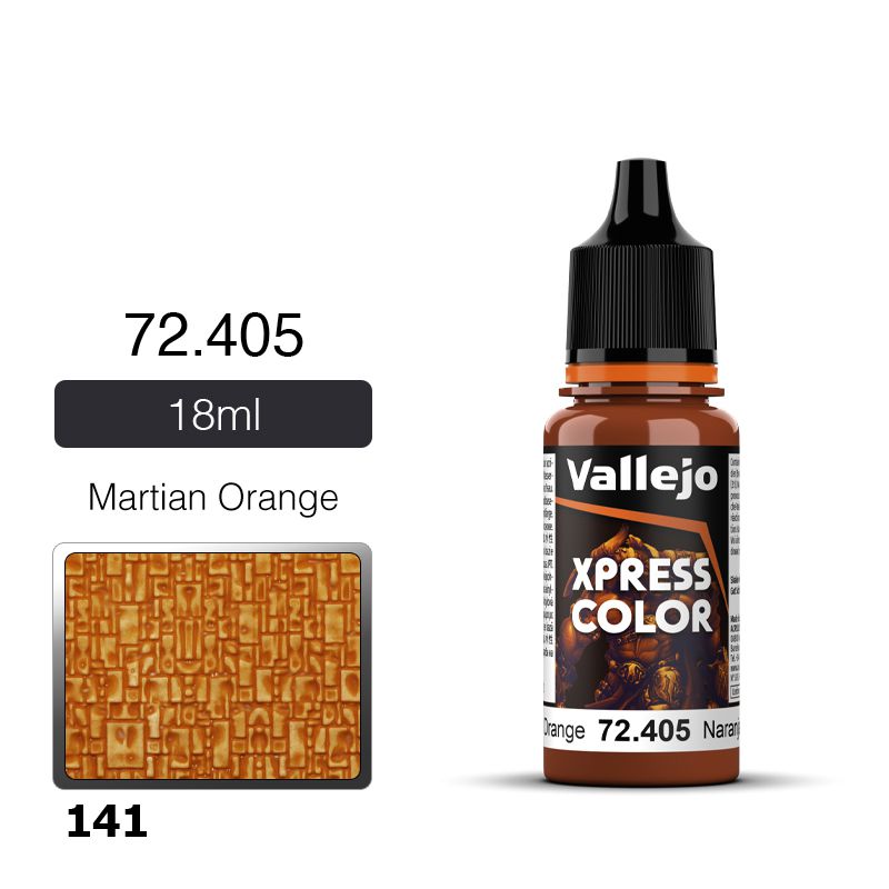 Vallejo 18mm Xpress Color 141 Martian Orange