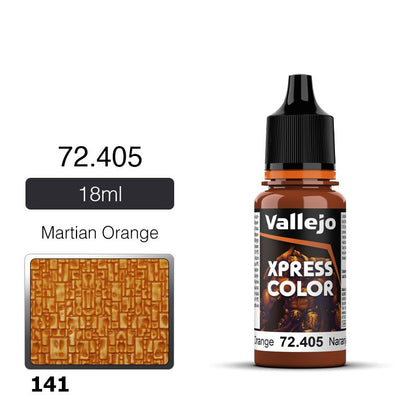 Vallejo 18mm Xpress Color 141 Martian Orange