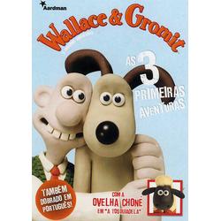 DVD WALLACE & GROMIT AS 3 PRIMEIRAS AVENTURAS - Usado