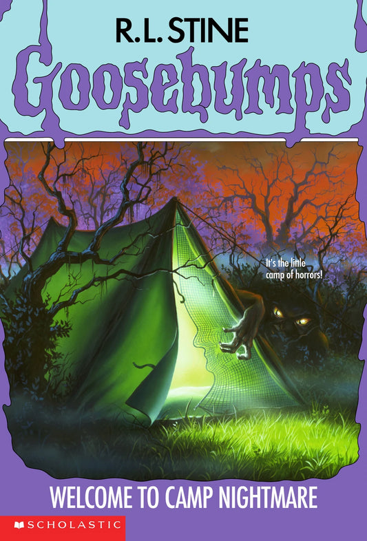Livro Welcome to Camp Nightmare (USA PRINT 1993) (Goosebumps #9) R.L. Stine - usado