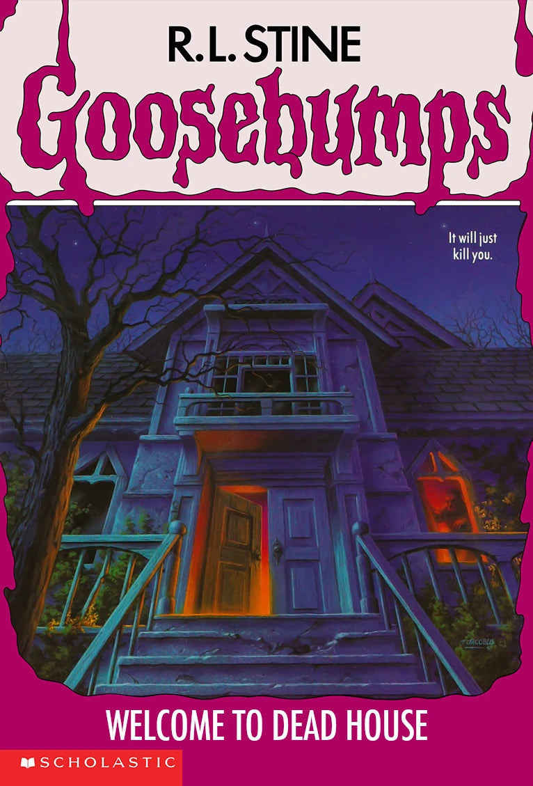Livro Welcome to Dead House  (USA PRINT 1992) (Goosebumps #1) R.L. Stine - usado