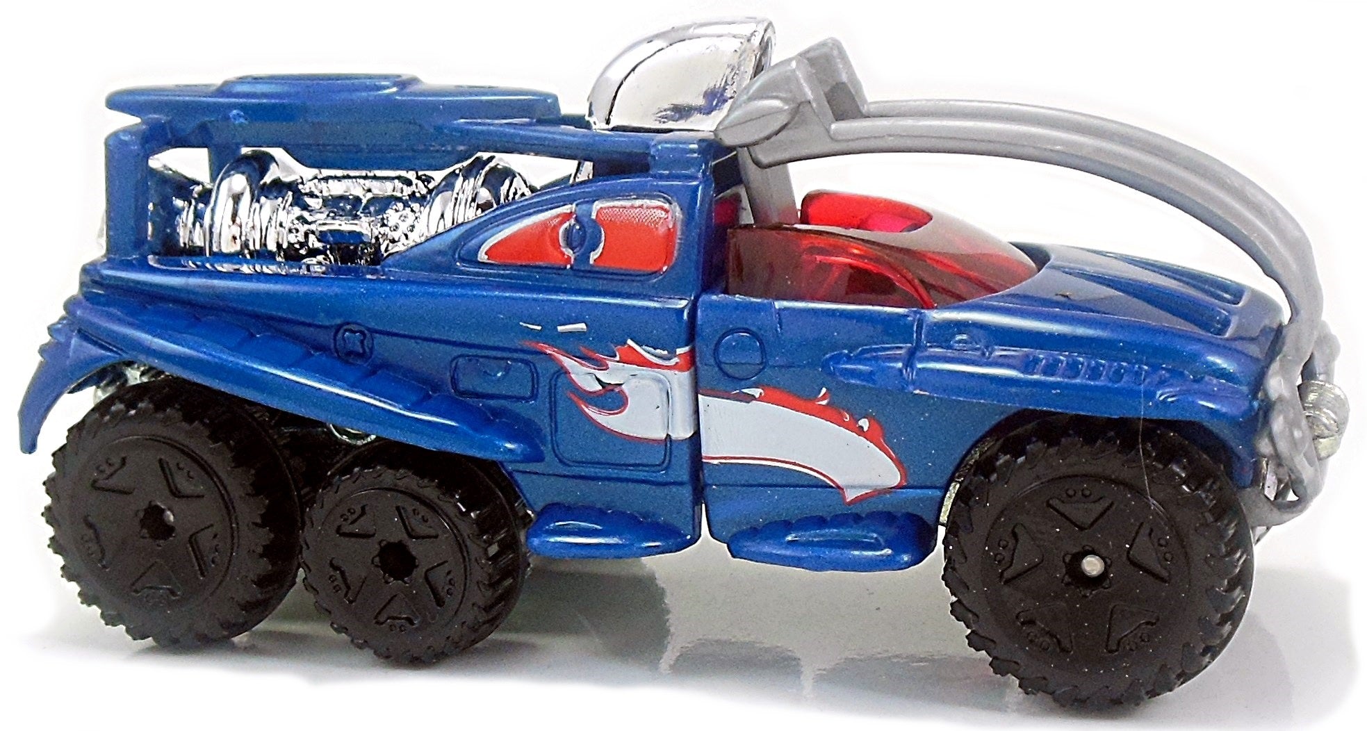 2009 Hot Wheels HW Special Features, XS'IVE, 10-10, 1/64, Metalflake Dark Blue, P2416 - Loose - Usado