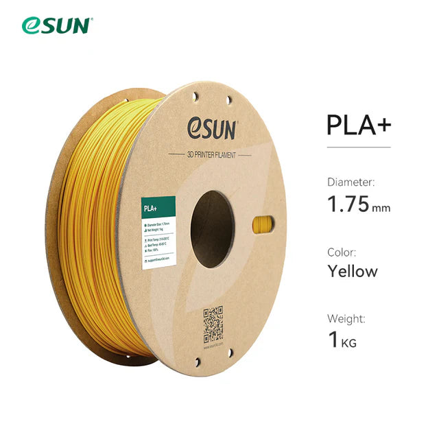 PLA+ Filament Yellow, 1.75 mm / 1000 g eSun