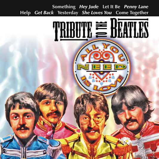 CD TRIBUTE TO THE BEATLES ALL I NEED IS LOVE - USADO
