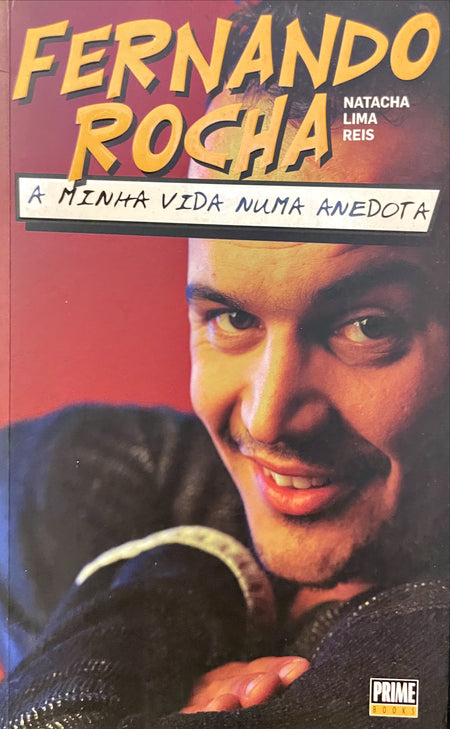 LIVRO A Minha Vida Numa Anedota de Fernando Rocha - USADO