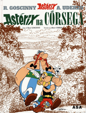 LIVRO Astérix na Córsega Vol. 20 ( capa dura ) - USADO