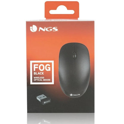 RATO NGS FOG Wireless Optical Mouse (BLACK) - NOVO