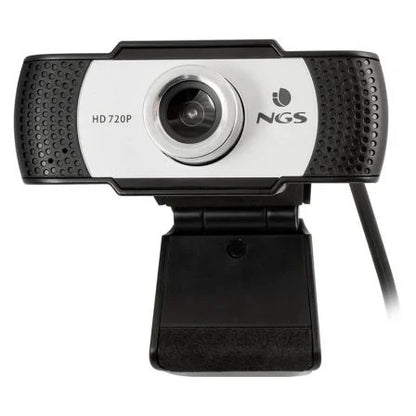 Webcam NGS Xpress Cam 720/ 1280 x 720 HD/ PRETO & BRANCO - NOVO