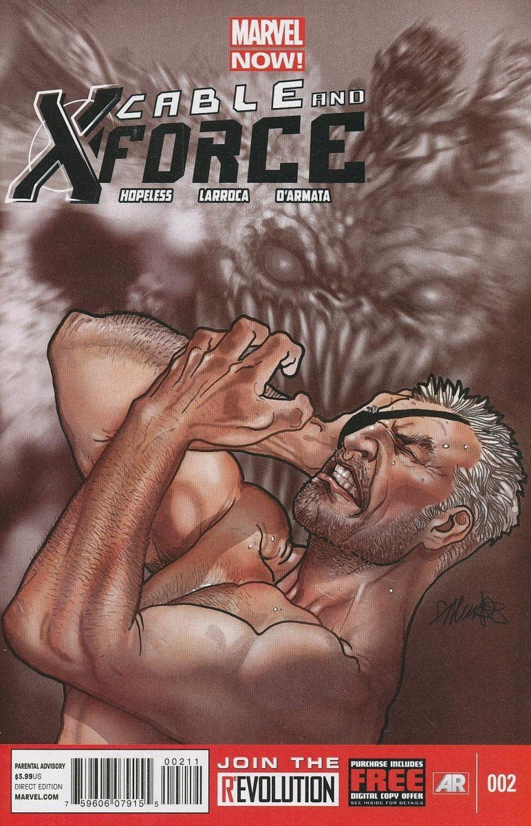 Comics CABLE AND X-FORCE #02 CVR A - USADO