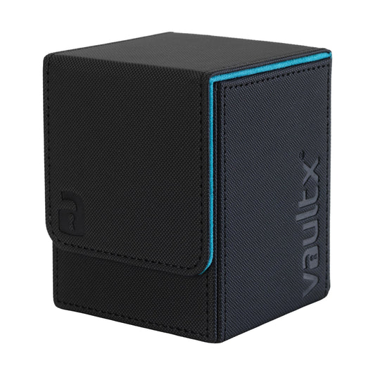 Vault X Exo-Tec® Toploading Deck Box 80+ - Black / Electric Blue
