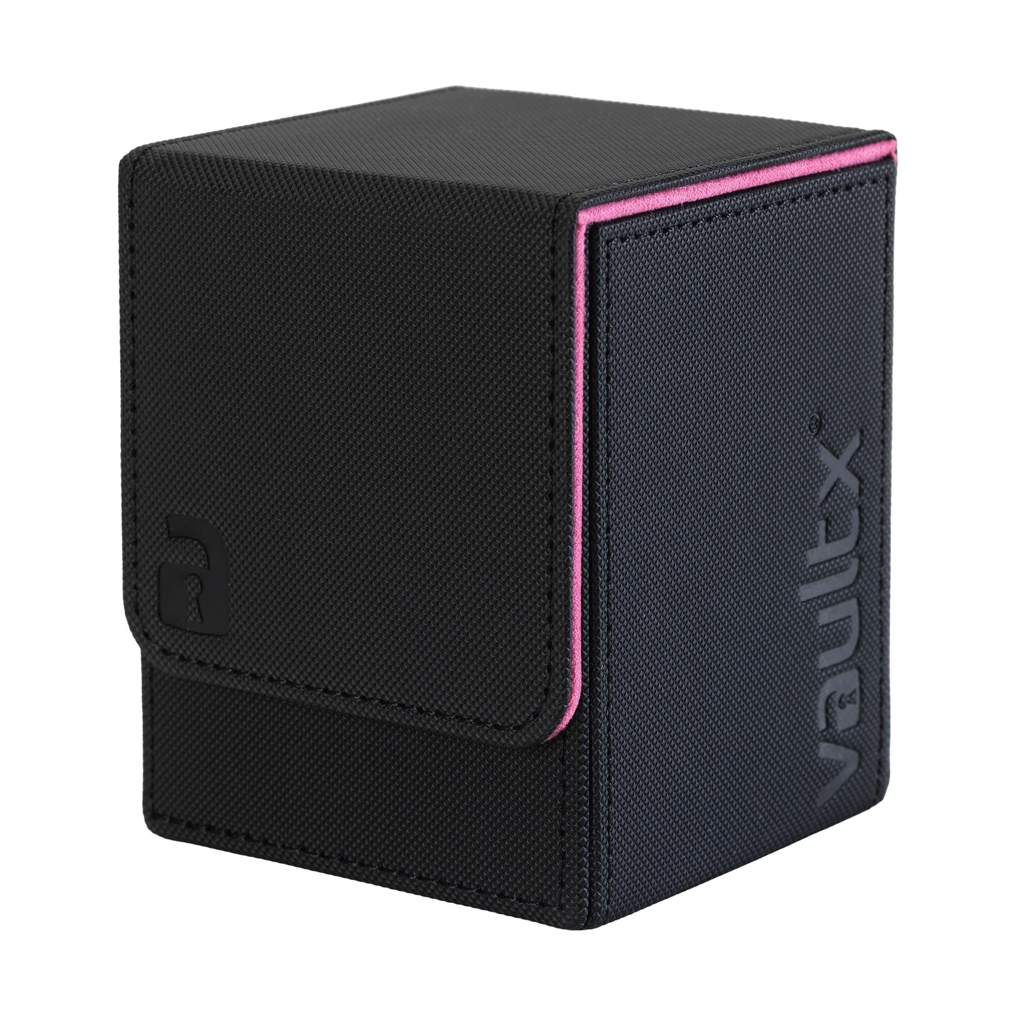 Vault X Exo-Tec® Toploading Deck Box 80+ - Black / Electric Pink