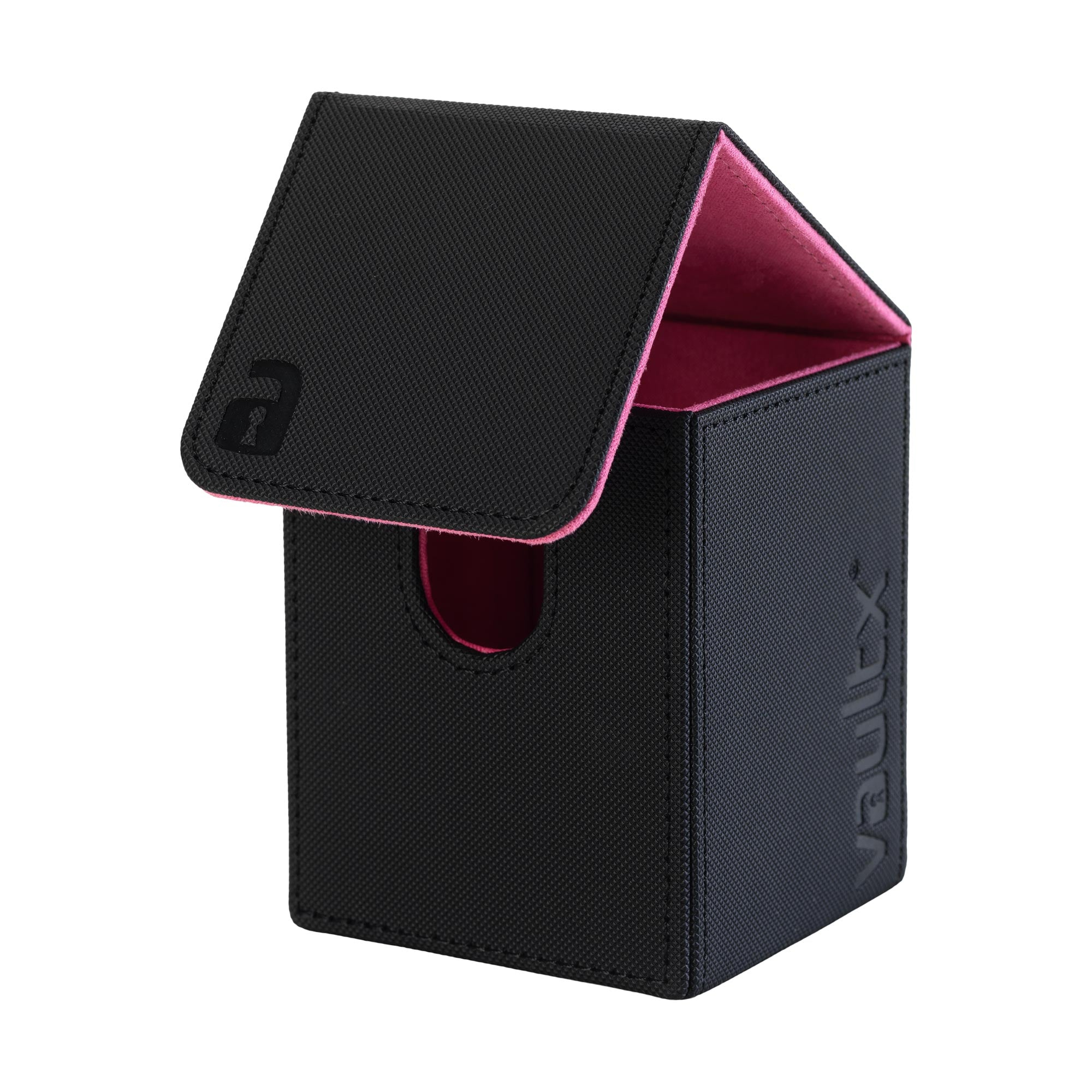Vault X Exo-Tec® Toploading Deck Box 80+ - Black / Electric Pink