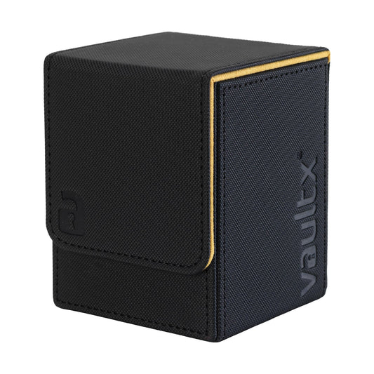 Vault X Exo-Tec® Toploading Deck Box 80+ - Black / Electric Yellow