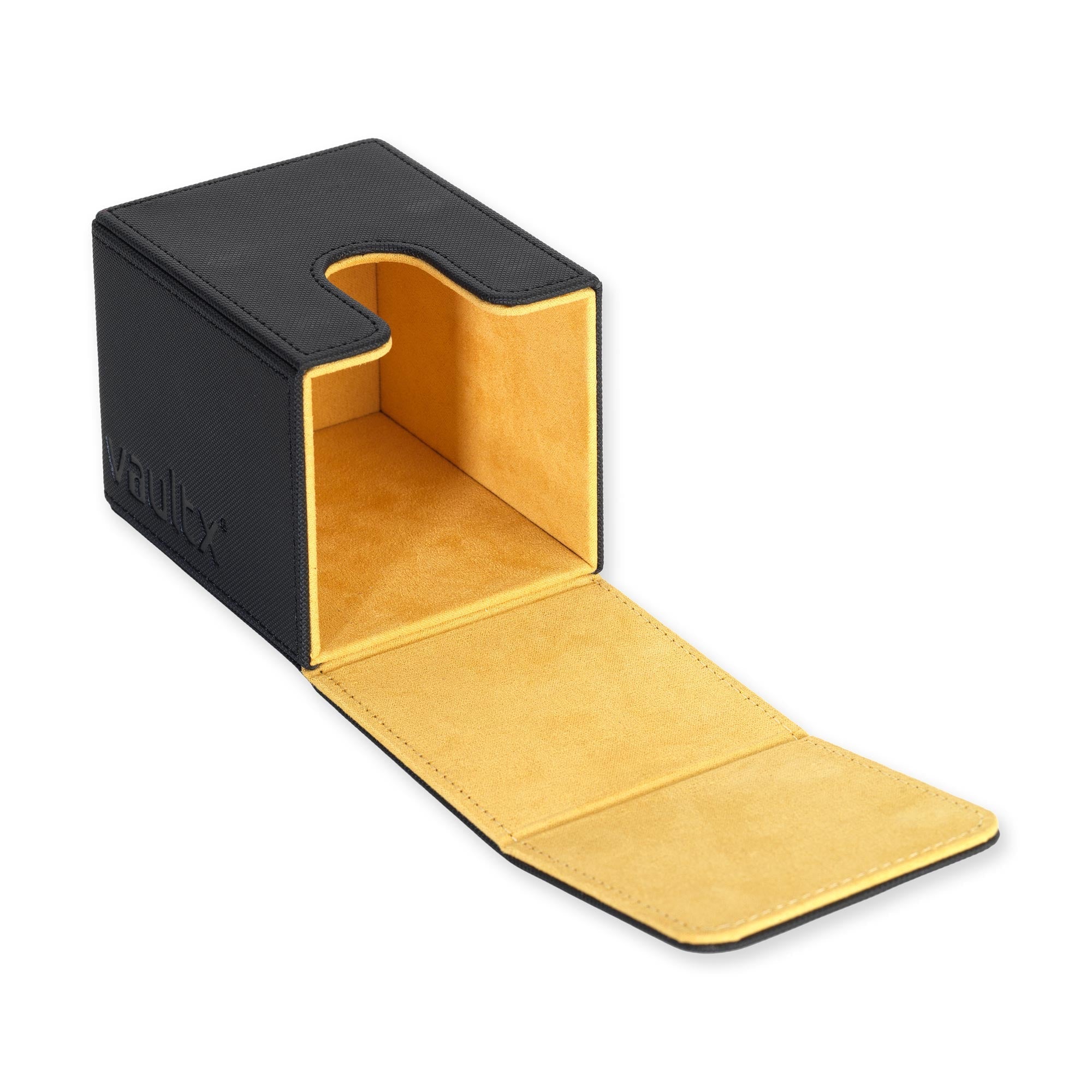 Vault X Exo-Tec® Toploading Deck Box 80+ - Black / Electric Yellow